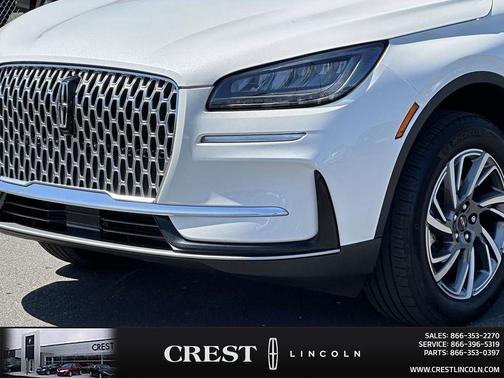 Pristine White Metallic Tri-Coat 2024 Lincoln Corsair Premiere