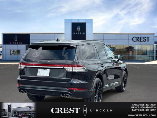 Infinite Black Metallic Clearcoat 2023 Lincoln Aviator Reserve AWD
