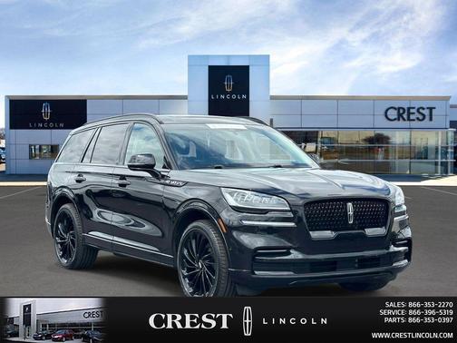 Infinite Black Metallic Clearcoat 2023 Lincoln Aviator Reserve AWD