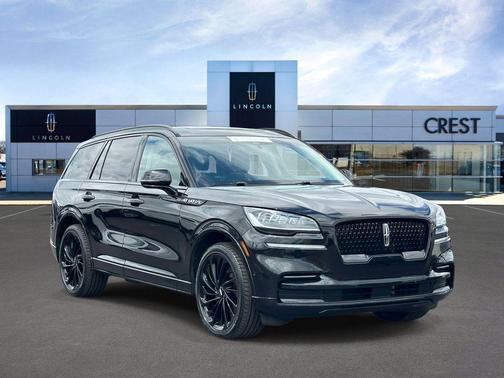 Infinite Black Metallic Clearcoat 2023 Lincoln Aviator Reserve AWD