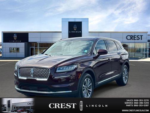 Burgundy Velvet Metallic Tinted Clearcoat 2023 Lincoln Nautilus Standard