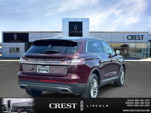 Burgundy Velvet Metallic Tinted Clearcoat 2023 Lincoln Nautilus Standard