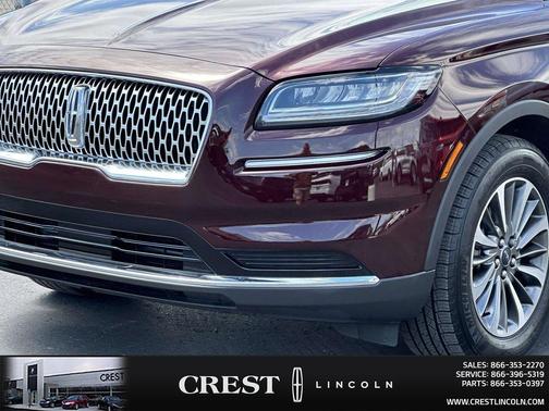 Burgundy Velvet Metallic Tinted Clearcoat 2023 Lincoln Nautilus Standard