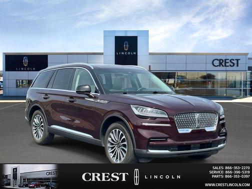 Diamond Red Metallic Tinted Clearcoat 2024 Lincoln Aviator Reserve AWD