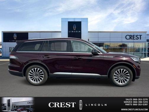 Diamond Red Metallic Tinted Clearcoat 2024 Lincoln Aviator Reserve AWD