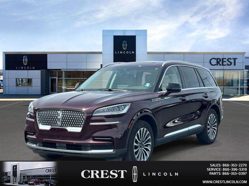 Diamond Red Metallic Tinted Clearcoat 2024 Lincoln Aviator Reserve AWD