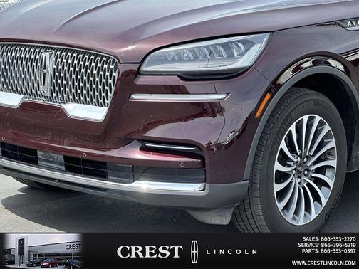 Diamond Red Metallic Tinted Clearcoat 2024 Lincoln Aviator Reserve AWD