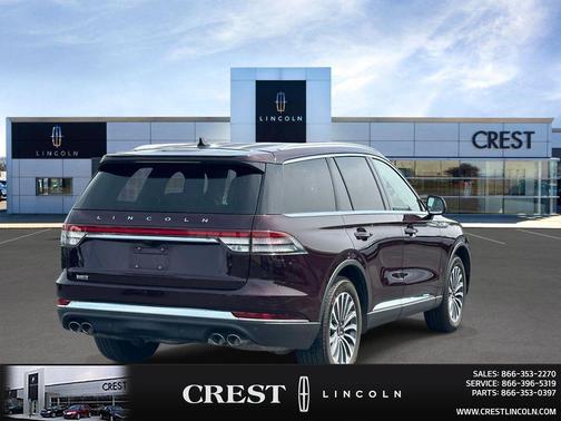 Diamond Red Metallic Tinted Clearcoat 2024 Lincoln Aviator Reserve AWD