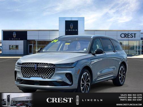 Lustrous Gray Metallic Clearcoat 2024 Lincoln Nautilus Reserve