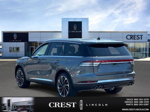 Asher Gray Metallic Clearcoat 2024 Lincoln Aviator Reserve AWD