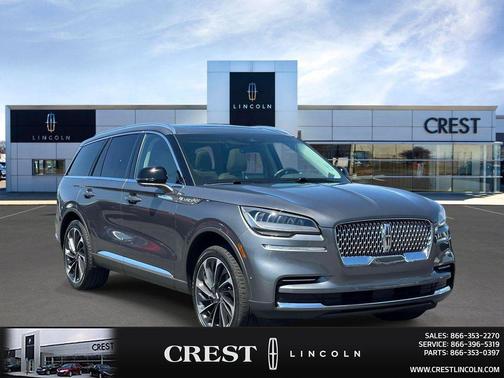 Asher Gray Metallic Clearcoat 2024 Lincoln Aviator Reserve AWD