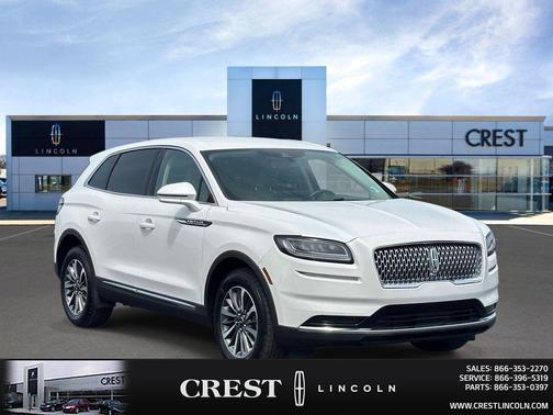 Pristine White Metallic Tri-Coat 2023 Lincoln Nautilus Standard