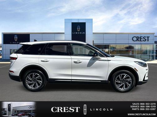 Pristine White Metallic Tri-Coat 2024 Lincoln Corsair Premiere
