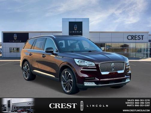 Burgundy Velvet Metallic Tinted Clearcoat 2020 Lincoln Aviator Reserve AWD
