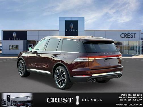 Burgundy Velvet Metallic Tinted Clearcoat 2020 Lincoln Aviator Reserve AWD
