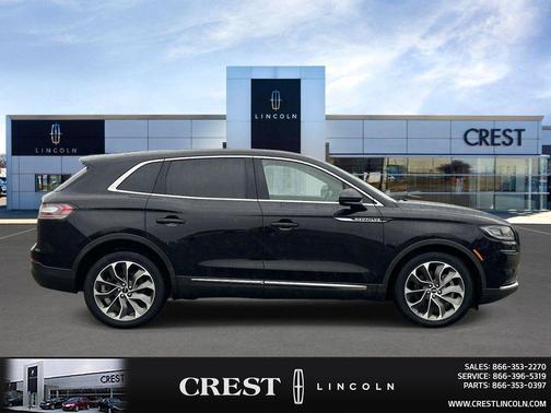 Infinite Black Metallic Clearcoat 2022 Lincoln Nautilus Reserve