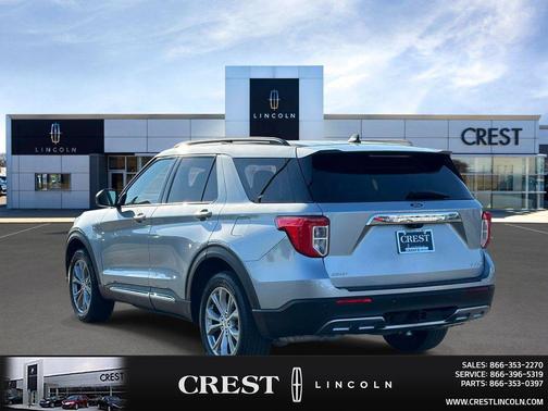 Iconic Silver Metallic 2023 Ford Explorer XLT