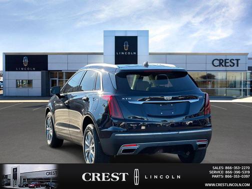 Dark Moon Blue Metallic 2021 Cadillac XT5 Premium Luxury
