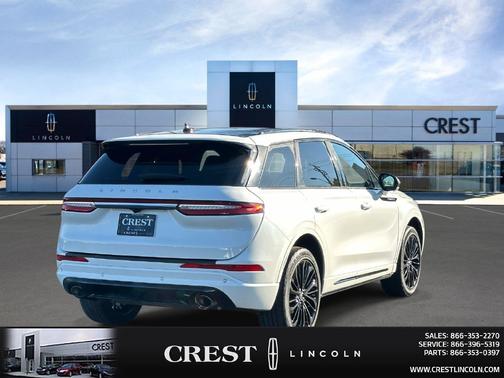Pristine White Metallic Tri-Coat 2023 Lincoln Corsair Reserve