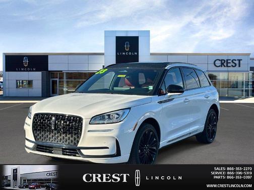 Pristine White Metallic Tri-Coat 2023 Lincoln Corsair Reserve