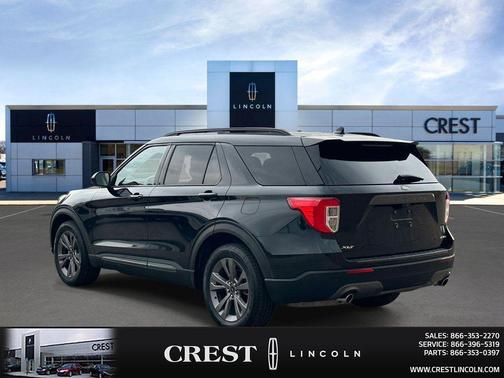 Agate Black Metallic 2022 Ford Explorer XLT