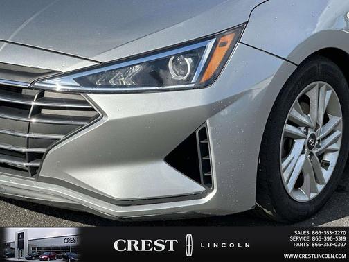 Stellar Silver 2020 Hyundai ELANTRA SEL