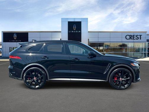 Santorini Black Metallic 2019 Jaguar F-PACE SVR