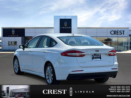 Oxford White 2020 Ford Fusion SE