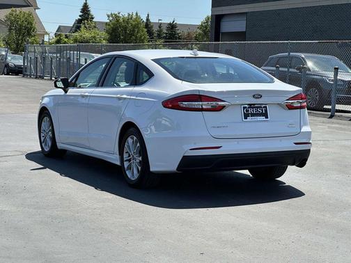 Oxford White 2020 Ford Fusion SE