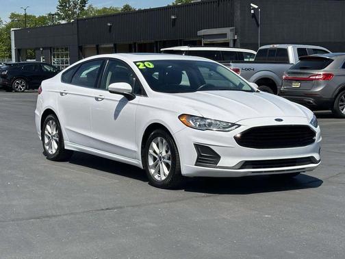 Oxford White 2020 Ford Fusion SE