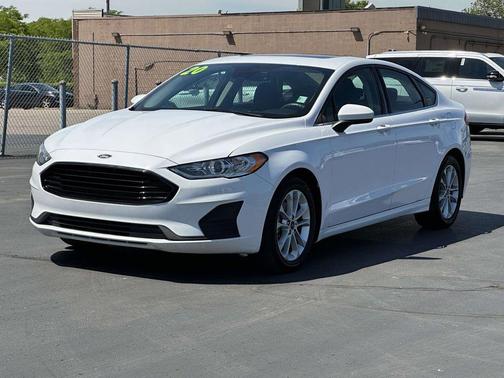 Oxford White 2020 Ford Fusion SE