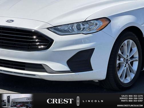 Oxford White 2020 Ford Fusion SE
