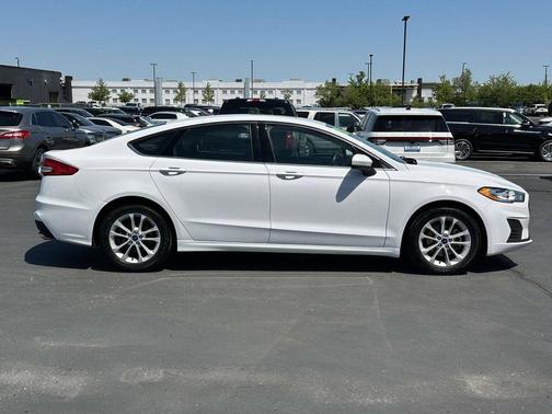 Oxford White 2020 Ford Fusion SE