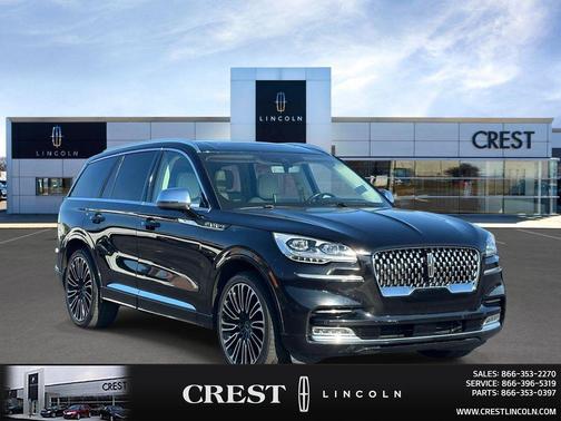 Infinite Black 2021 Lincoln Aviator Black Label AWD