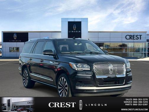 Infinite Black Metallic Clearcoat 2024 Lincoln Navigator Reserve