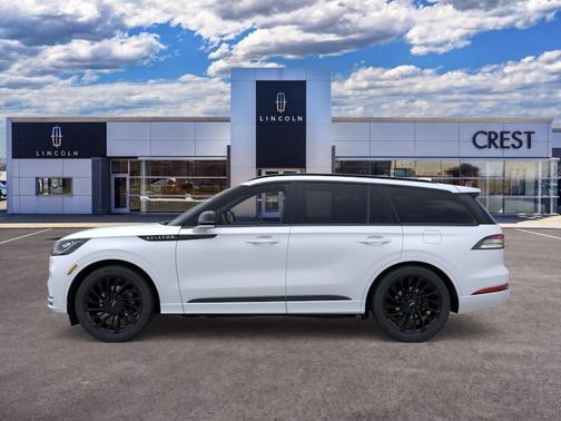 Pristine White Metallic Tri-Coat 2026 Lincoln Aviator Reserve AWD