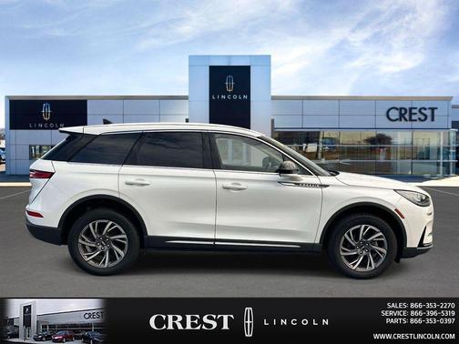 Pristine White Metallic Tri-Coat 2024 Lincoln Corsair Premiere