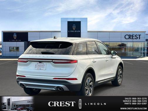 Pristine White Metallic Tri-Coat 2024 Lincoln Corsair Premiere