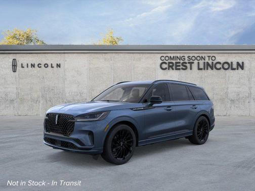 Whisper Blue Metallic Clearcoat 2026 Lincoln Aviator Reserve AWD
