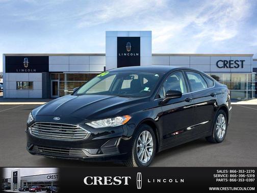 Agate Black Metallic 2020 Ford Fusion SE