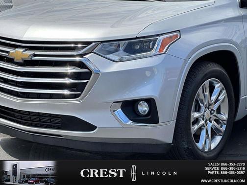 Silver Ice Metallic 2018 Chevrolet Traverse High Country