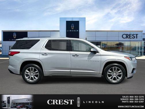Silver Ice Metallic 2018 Chevrolet Traverse High Country
