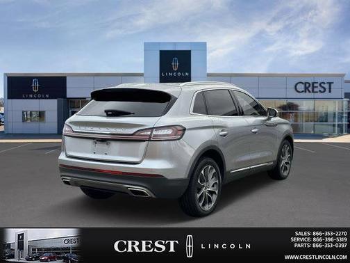 Silver Radiance Metallic Clearcoat 2023 Lincoln Nautilus Reserve