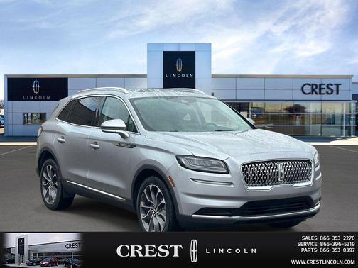 Silver Radiance Metallic Clearcoat 2023 Lincoln Nautilus Reserve