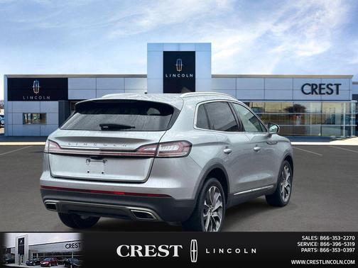 Silver Radiance Metallic Clearcoat 2023 Lincoln Nautilus Reserve