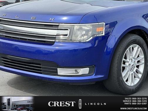Blue Metallic 2014 Ford Flex SEL