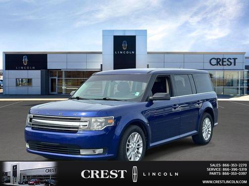 Blue Metallic 2014 Ford Flex SEL