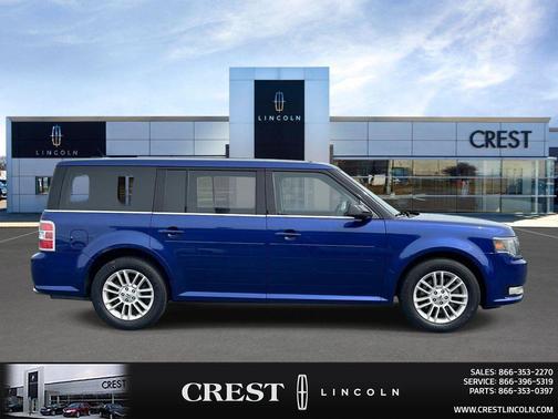 Blue Metallic 2014 Ford Flex SEL