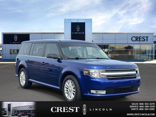 Blue Metallic 2014 Ford Flex SEL