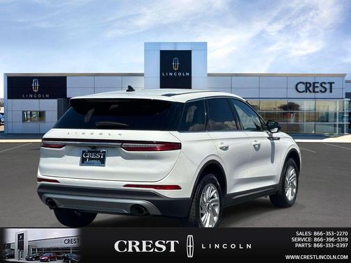 Pristine White Metallic Tri-Coat 2023 Lincoln Corsair Standard